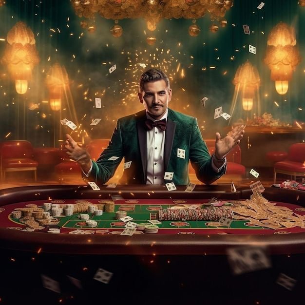 mm9 ကတ်ဂိမ်းများ Live Dealer Baccarat table မြန်မာ ကစားသူ အွန်လိုင်း ကစားနေသောပုံ